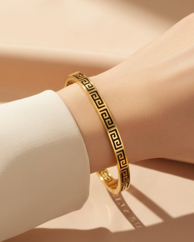Waterproof and Rust Free Hollow Out Bangle