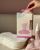 Frida Mom Perineal Cooling Pad Liners – Full Coverage Medicated Vaginal Pads with Witch Hazel (24 in Pack)