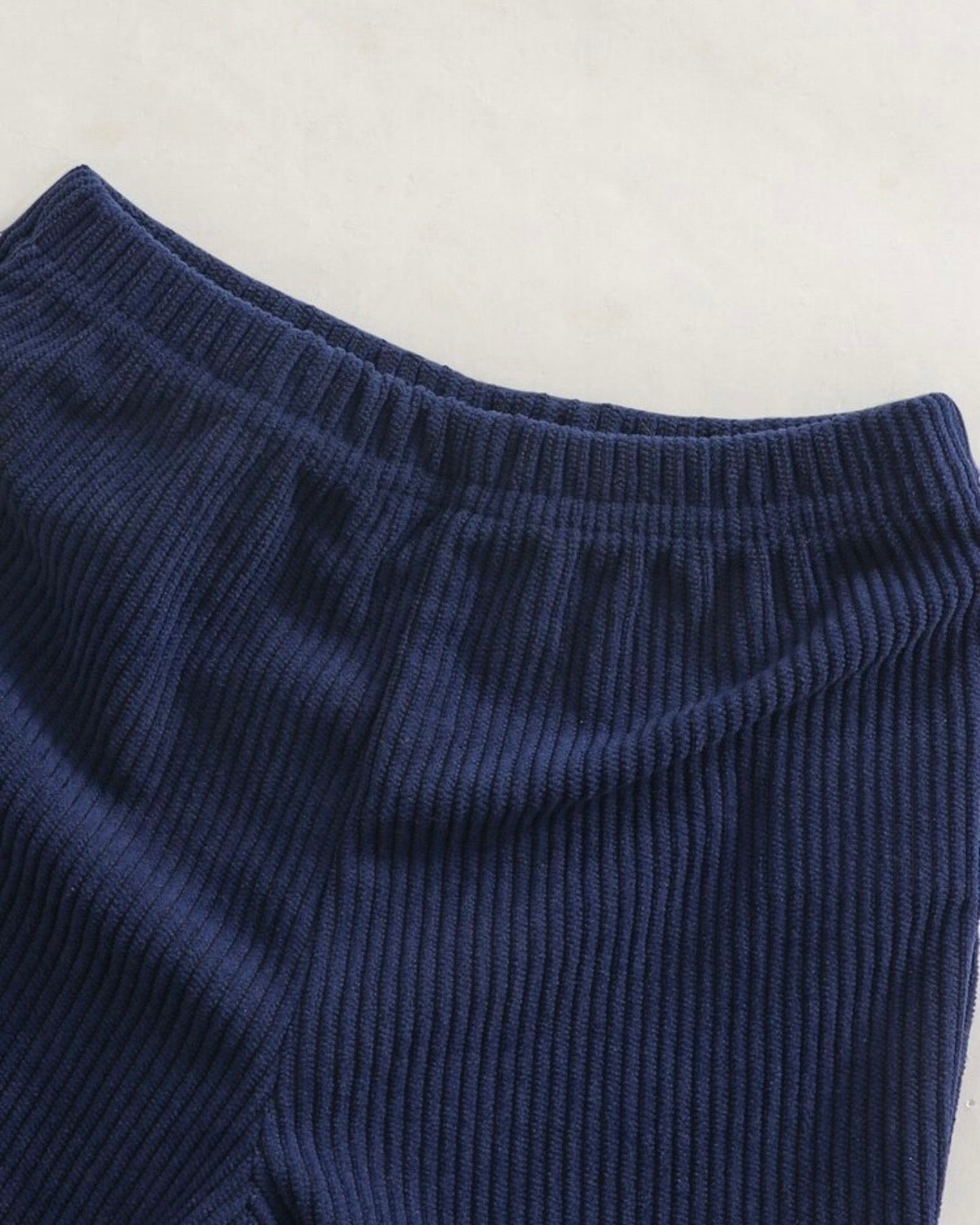 2pcs Baby Boy Bear Knit Pullover Sweatshirt & Blue Winter Pants