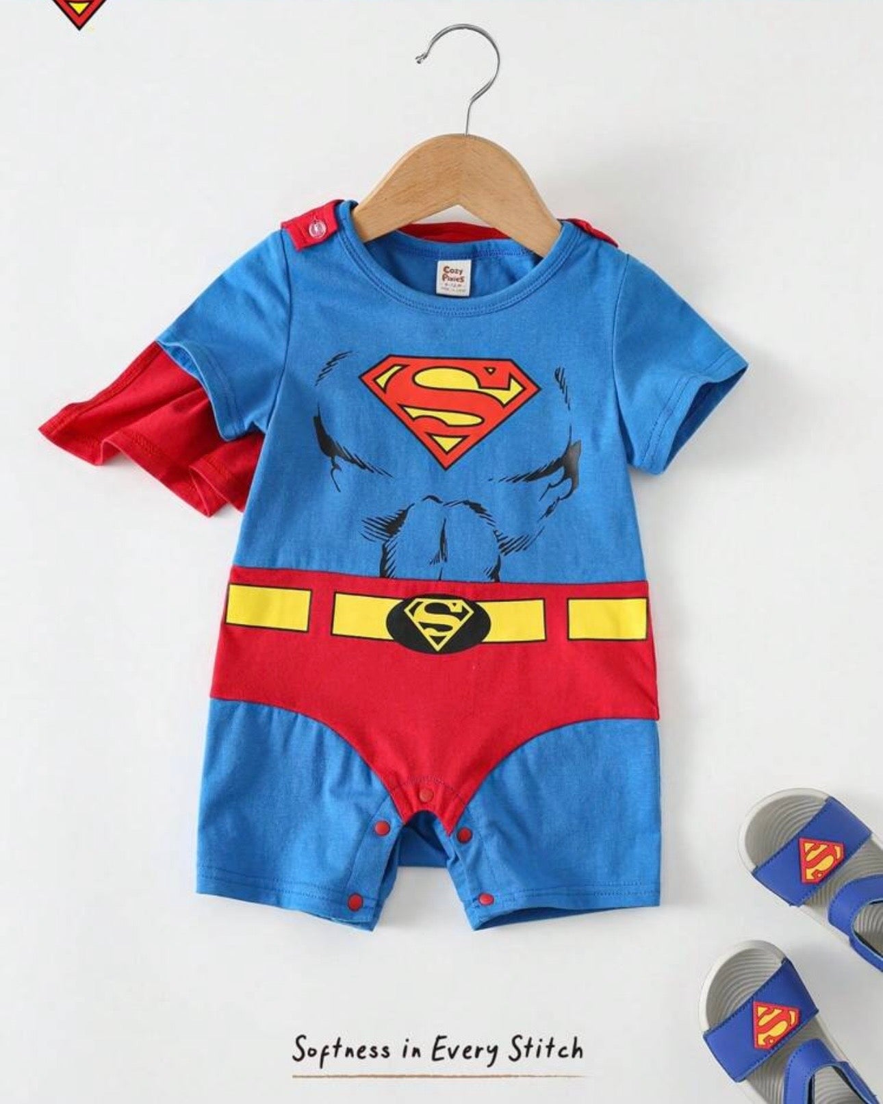 Baby Boy Superman Outfit