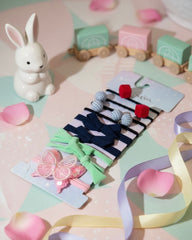 9pcs Kids colorful Ponytail Holders Set
