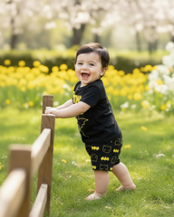 Baby Boy BATMAN T-Shirt & Shorts Summer Set
