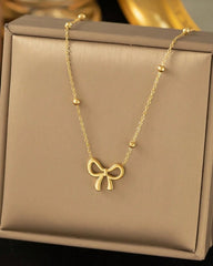 Gold Plated Premium Quality Butterfly Pendant Necklace