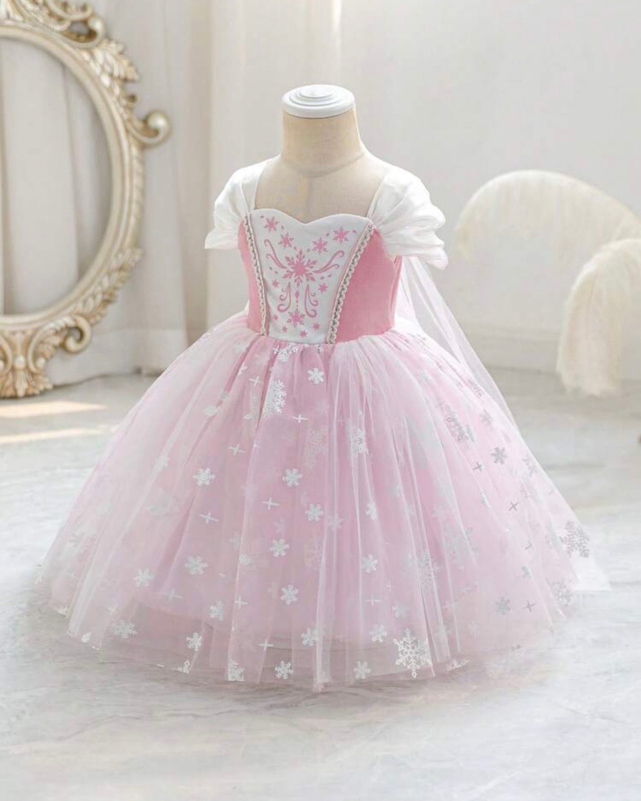 Girls Frozen Elsa Dress