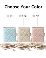 Travel PU Leather Jewelry Storage Book (4 Colours)