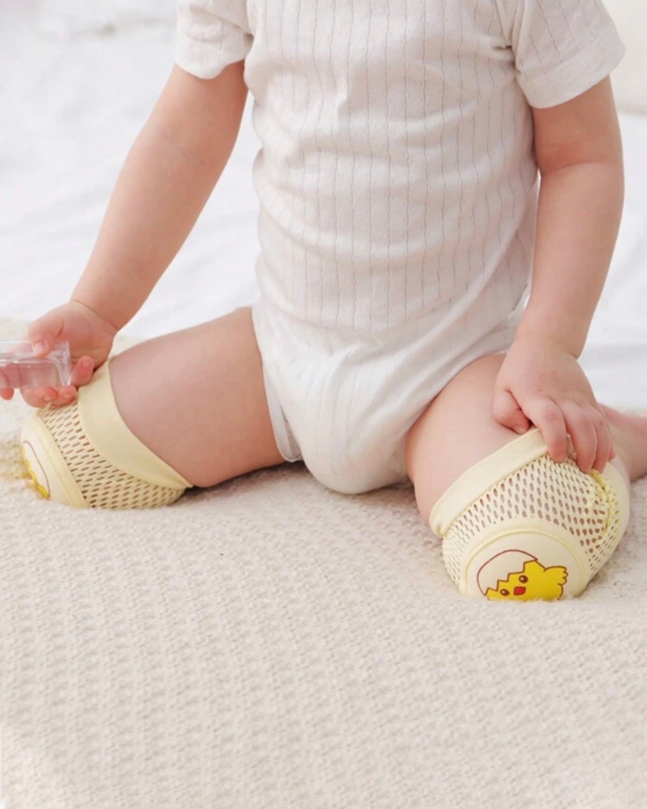 Baby Crawling Knee Pads – Anti-Slip Knee & Elbow Protectors for Infants