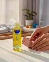 Mustela Baby Oil with Avocado Oil – Gentle Baby Massage Oil