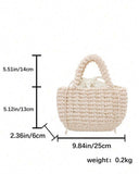 Stylish Crocheted Small Bag for Women