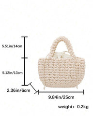 Stylish Crocheted Small Bag for Women