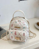 Small Beige Multifunctional Backpack