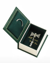 1pc Creative Book-Shaped Jewelry Box (Green, Pink, Sky Blue, Meroon, Red)