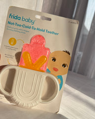 Frida Baby Not Too Cool to Hold Teether – Cooling Baby Gum Massager
