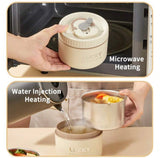 600ml Purple Stainless Steel Thermal Insulated Lunch Box