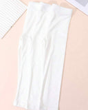 3 pairs Premium White Ankle Length Leggings