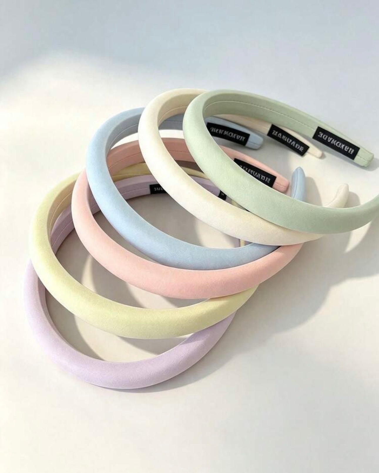 4pcs Milk Tone Headbands