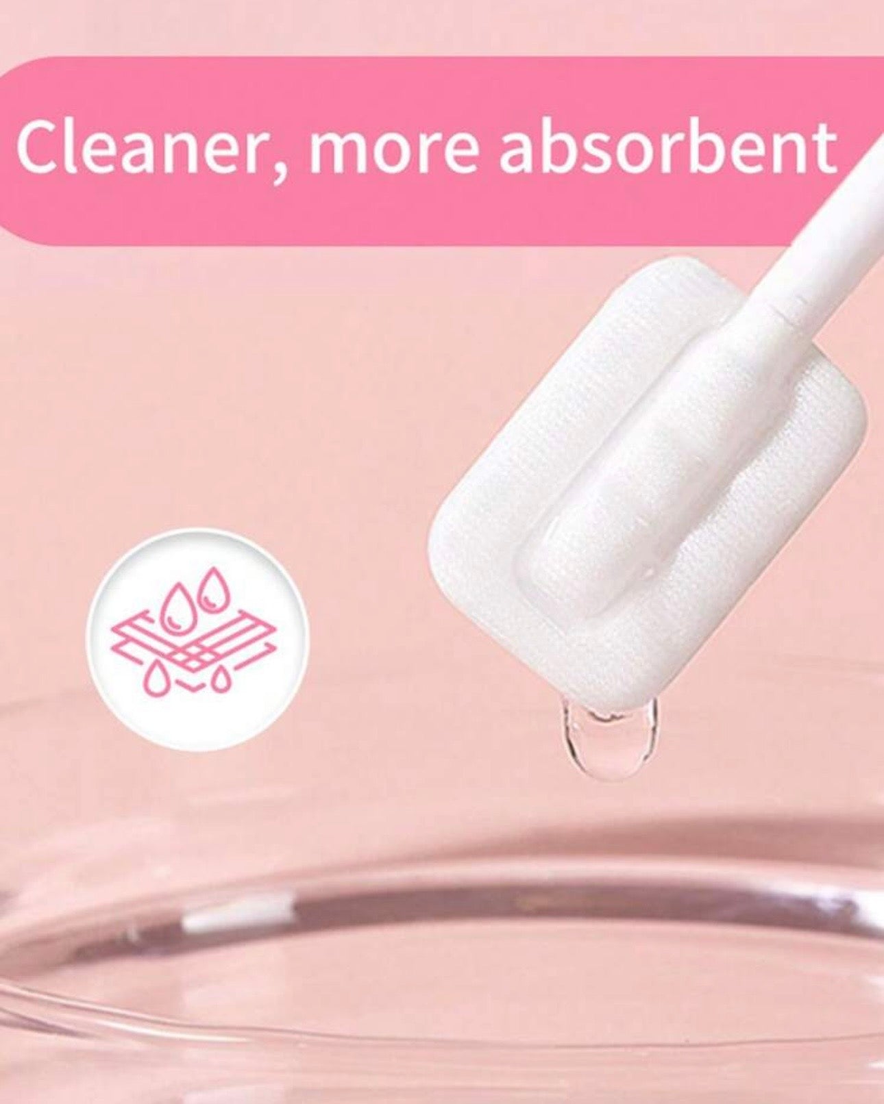30pcs Disposable Newborn Baby Oral Care Cleaners – Individually Wrapped Gum-Free Gauze Wavy Brush