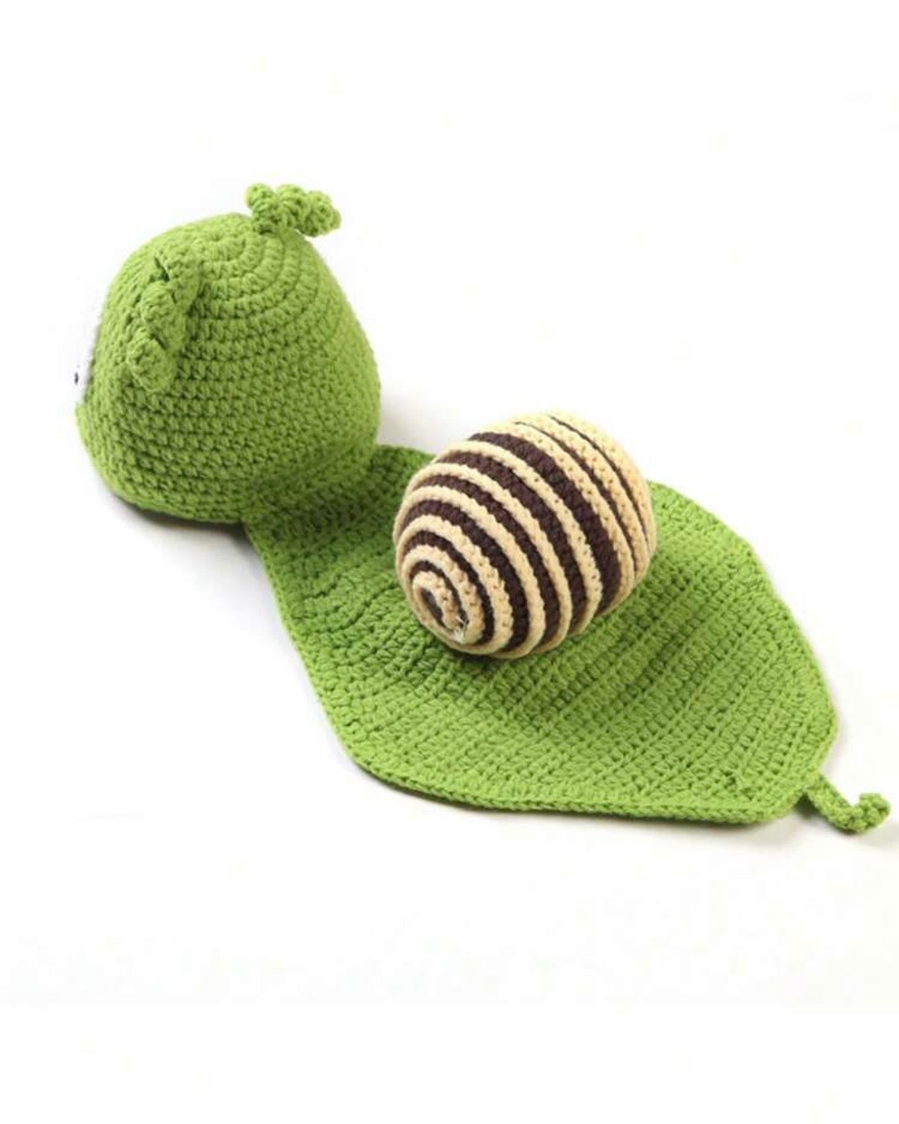 Newborn Handmade Crochet snail outfit for Photography