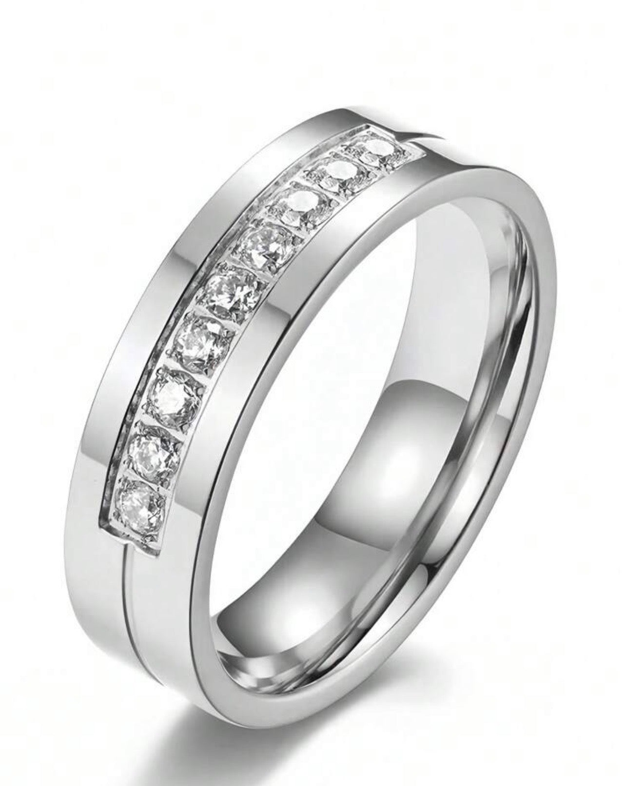 Custom Silver Premium Quality Inner and Outer Engraved Couple Rings