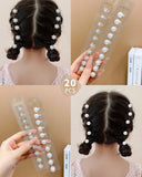10/20 pcs Faux pearl beaded hair clips