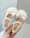 Premium White Girls Princess Sandals