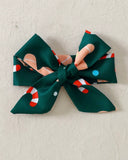 Baby Girl Christmas Gingerbread Print Dress 2 Pieces Set