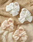 2 Pairs Baby Socks With Bow Decor