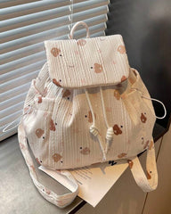 Large Multifunctional Cartoon Print Backpack