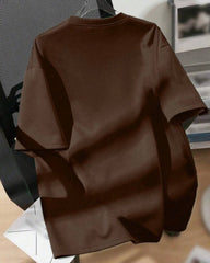 Boys Brown  Cartoon Bear T-Shirt