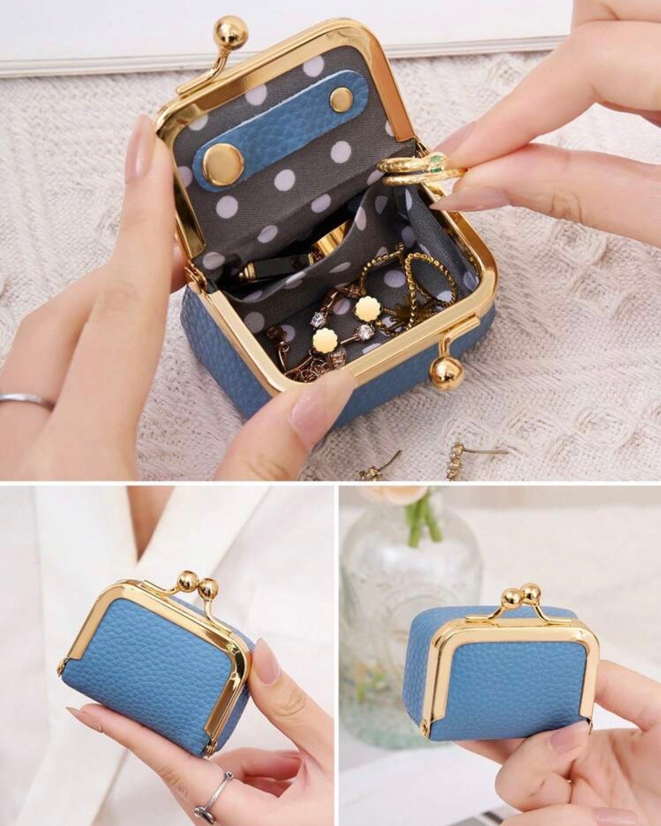 Multiple Colours Jewellery Box with Lock