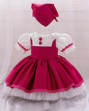Baby Girls Masha Dress with Scarf