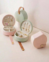 Portable Jewellery Case ( Pink, White, Green, Matcha Green, Dark Pink)