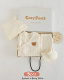 Newborn Baby Unisex Beige Comfortable Gift Set