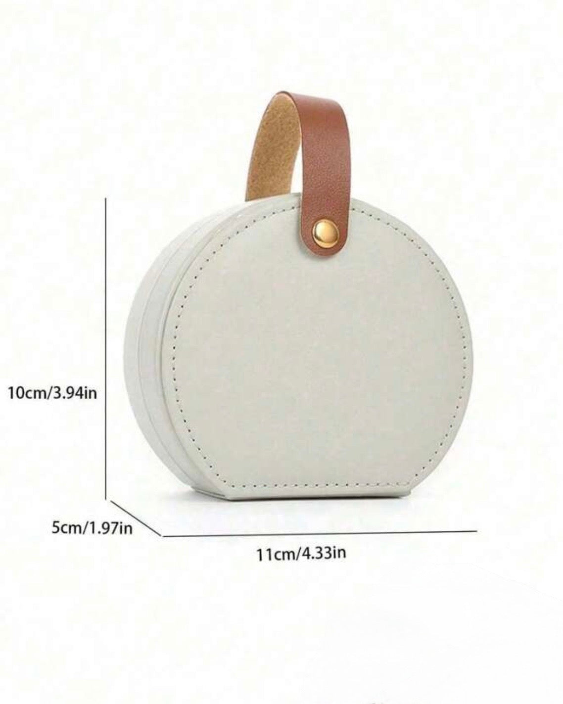 Portable Jewellery Case ( Pink, White, Green, Matcha Green, Dark Pink)