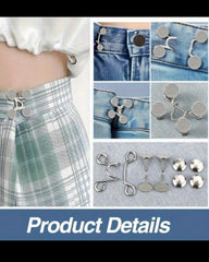 2 Pairs of Waist Cinchers / Buckle for Jeans Adjustment