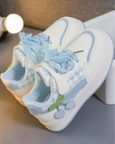 Girls’ Blue Cherry Casual Sneakers