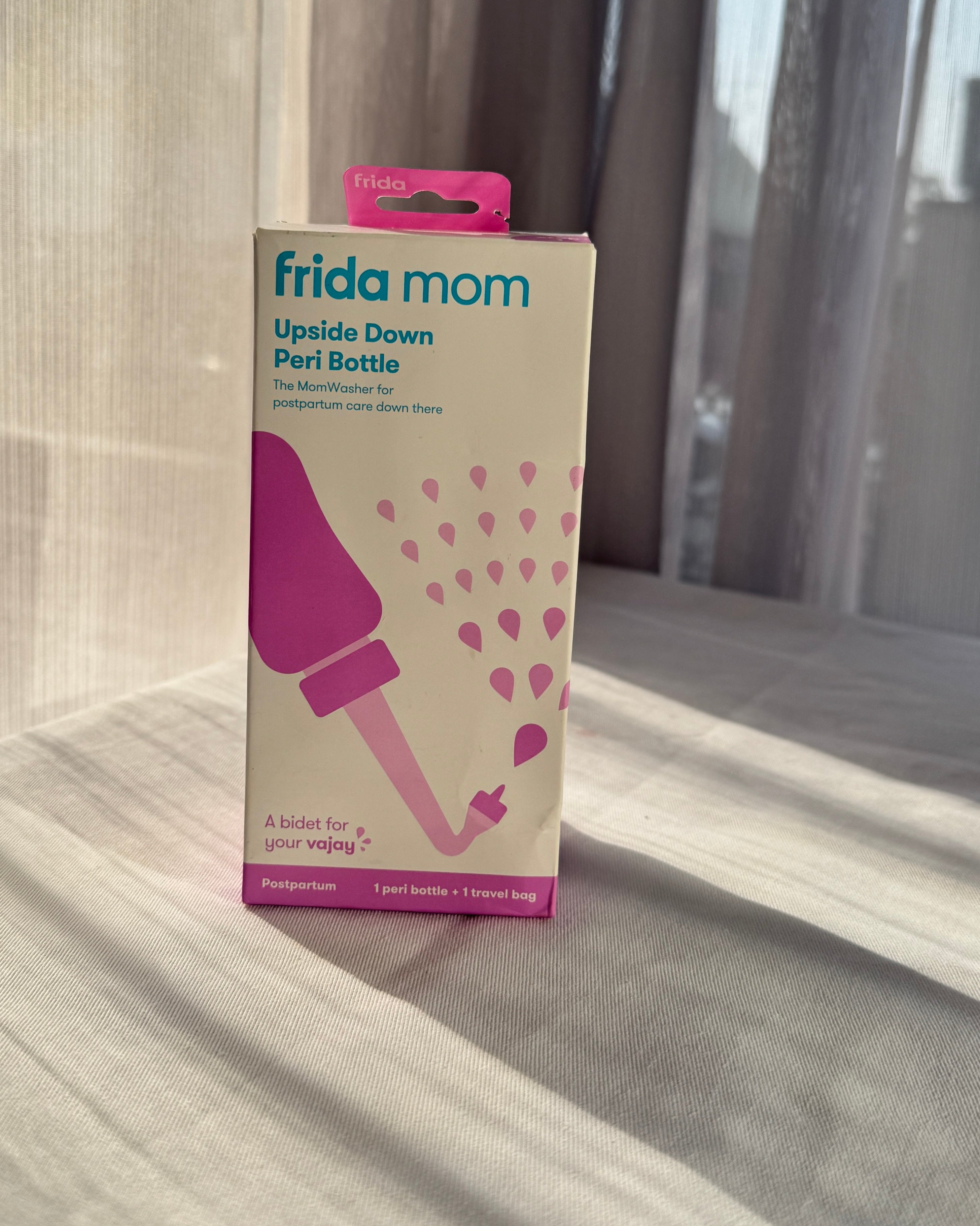 Frida Mom Upside Down Peri Bottle – Postpartum Perineal Cleansing Bottle
