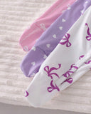3pc Newborn Infant Long Sleeve Romper Pajama Set