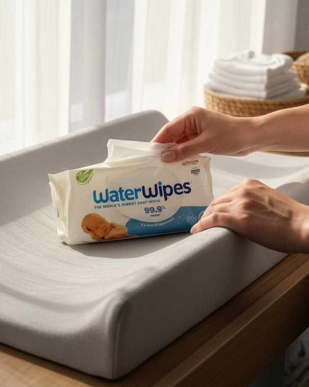 WaterWipes – The Purest Baby Wipes (Plastic-Free, Sensitive Skin, UK Quality)