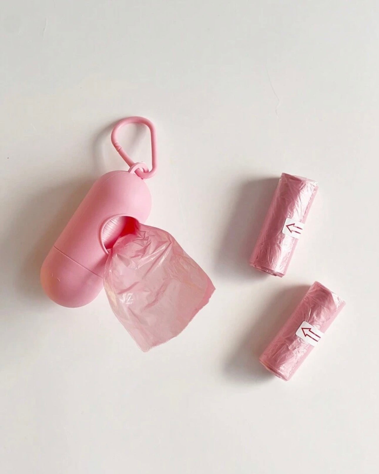 Portable Diaper Bag Dispenser and Diaper Bag Rolls