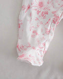 Newborn 4pc White & Pink Floral Starter Set
