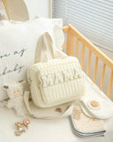 Small Crossbody Embroidery Diaper Bags (Bear and MAMA)