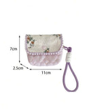 Cute Lace Floral Storage Pouch