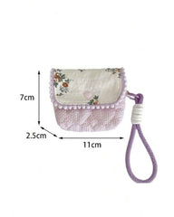 Cute Lace Floral Storage Pouch