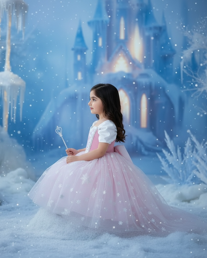 Girls Frozen Elsa Dress
