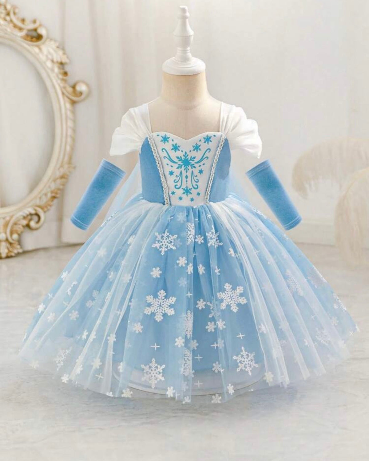 Girls Frozen Elsa Dress
