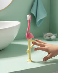 Dr. Brown’s Toddler Toothbrush with Suction Base (Soft Bristles)