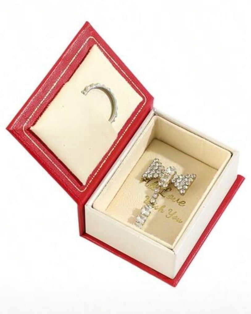 1pc Creative Book-Shaped Jewelry Box (Green, Pink, Sky Blue, Meroon, Red)