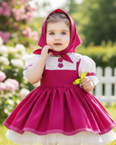 Baby Girls Masha Dress with Scarf