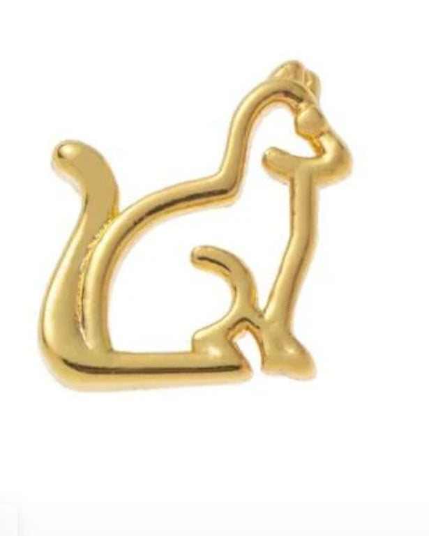 Anti-Tarnish DIY Charm Necklace – 18K Gold Plated (Necklace with ONE charm)