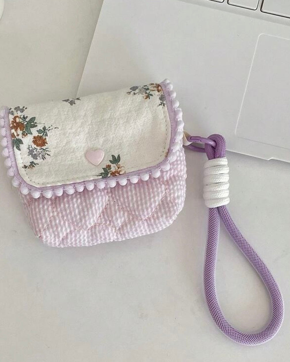 Cute Lace Floral Storage Pouch